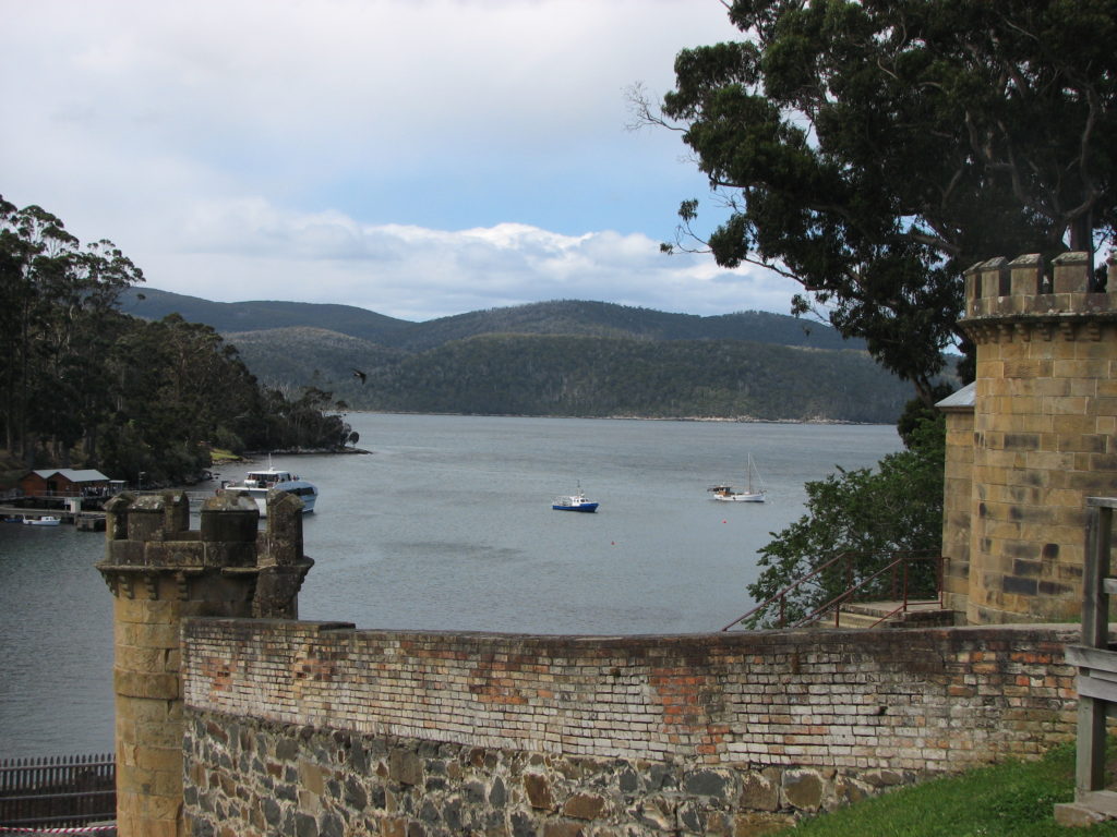 There was no escape for those early residents at the Port Arthur Penal Settlement.