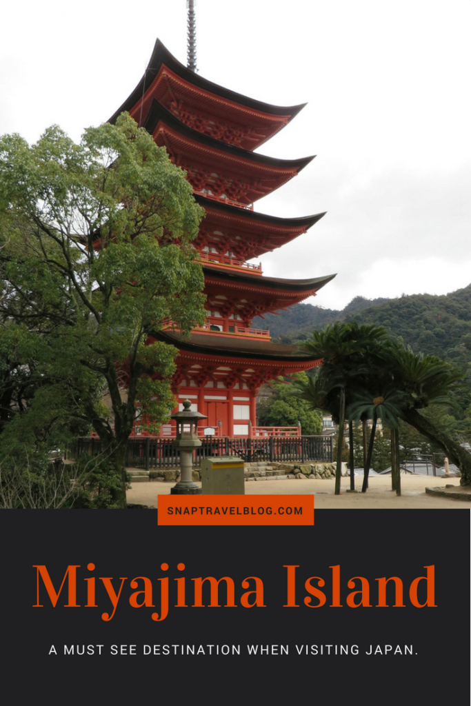 Miyajima Island: a must see destination when visiting Japan. Five-Storied Pagoda