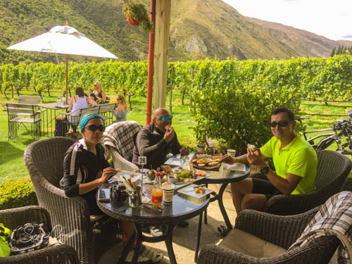 Lunch at Gibbston Valley Winery